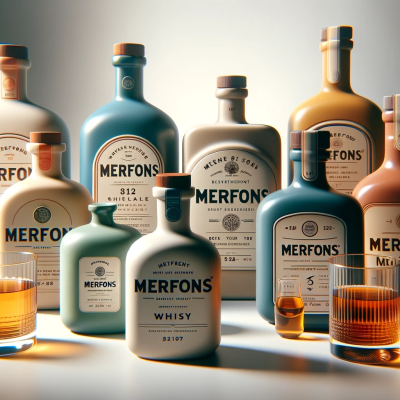 DALL·E_2023-12-13_12.49.58_-_Showcase_of_4-5_distinct_ceramic_whisky_bottles,_each_in_different_colors,_shapes,_and_simple_prints,_clearly_indicating_’MERFONS’_brand,_ensuring_imm DALL·E_2023-12-13_12.49.58_-_Showcase_of_4-5_distinct_ceramic_whisky_bottles,_each_in_different_colors,_shapes,_and_simple_prints,_clearly_indicating_'MERFONS'_brand,_ensuring_imm